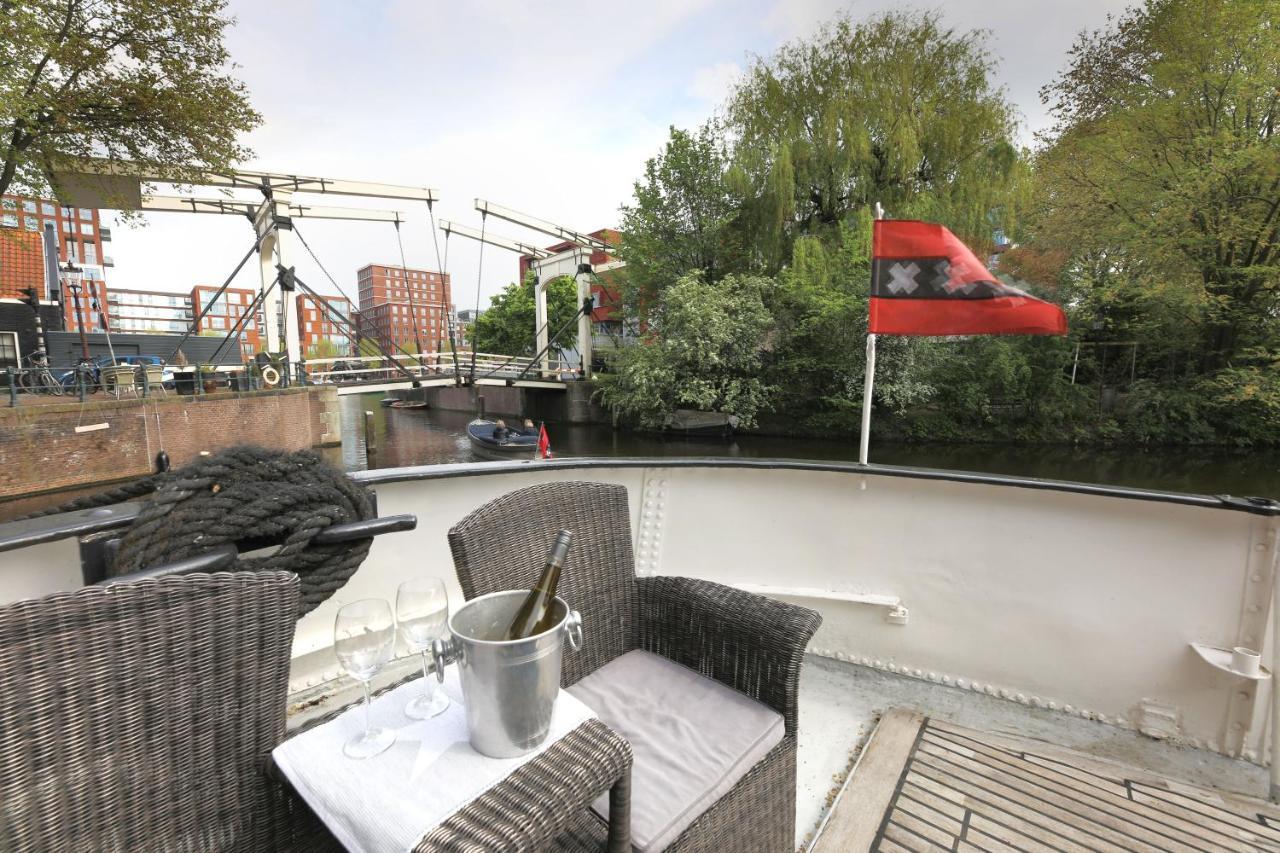 Bed and Breakfast Houseboat Volle Maan Amsterdam Exterior foto