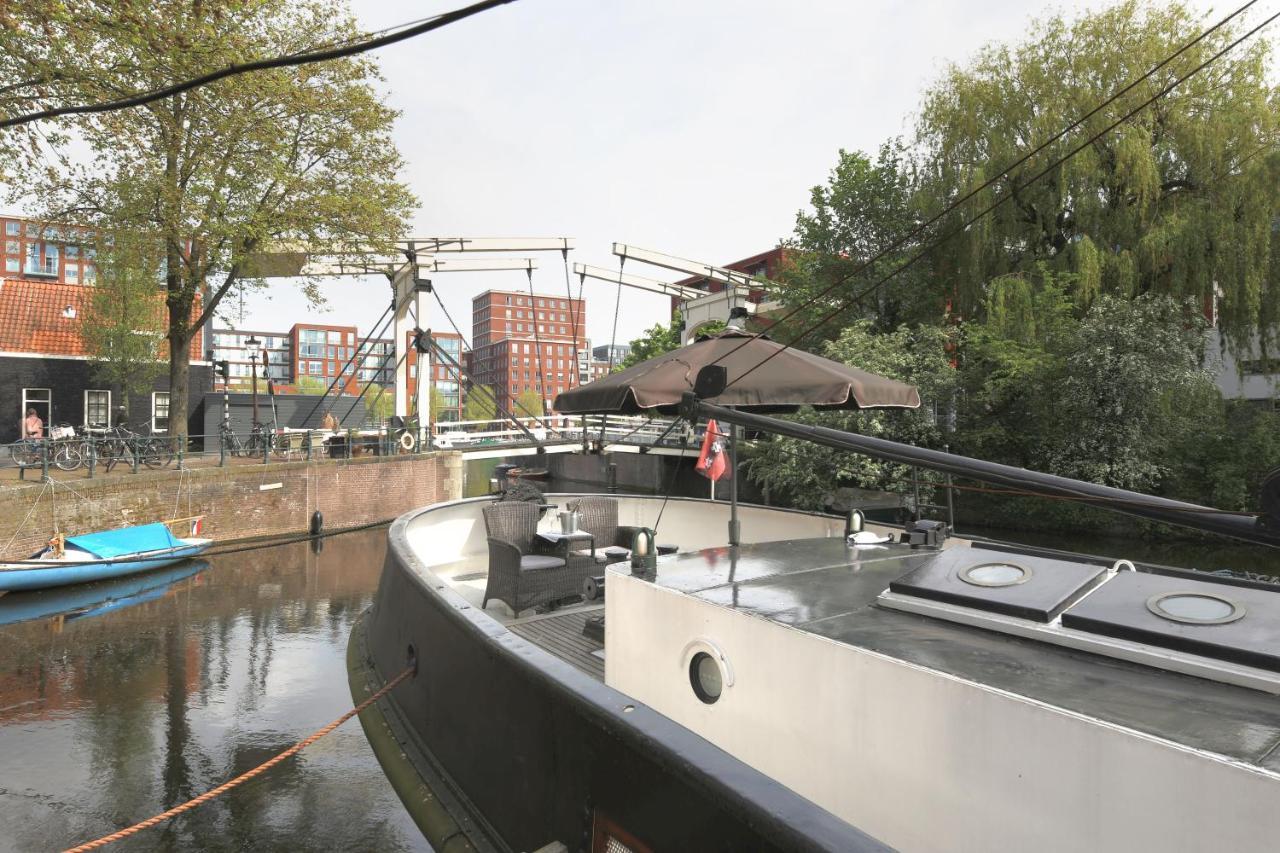 Bed and Breakfast Houseboat Volle Maan Amsterdam Exterior foto