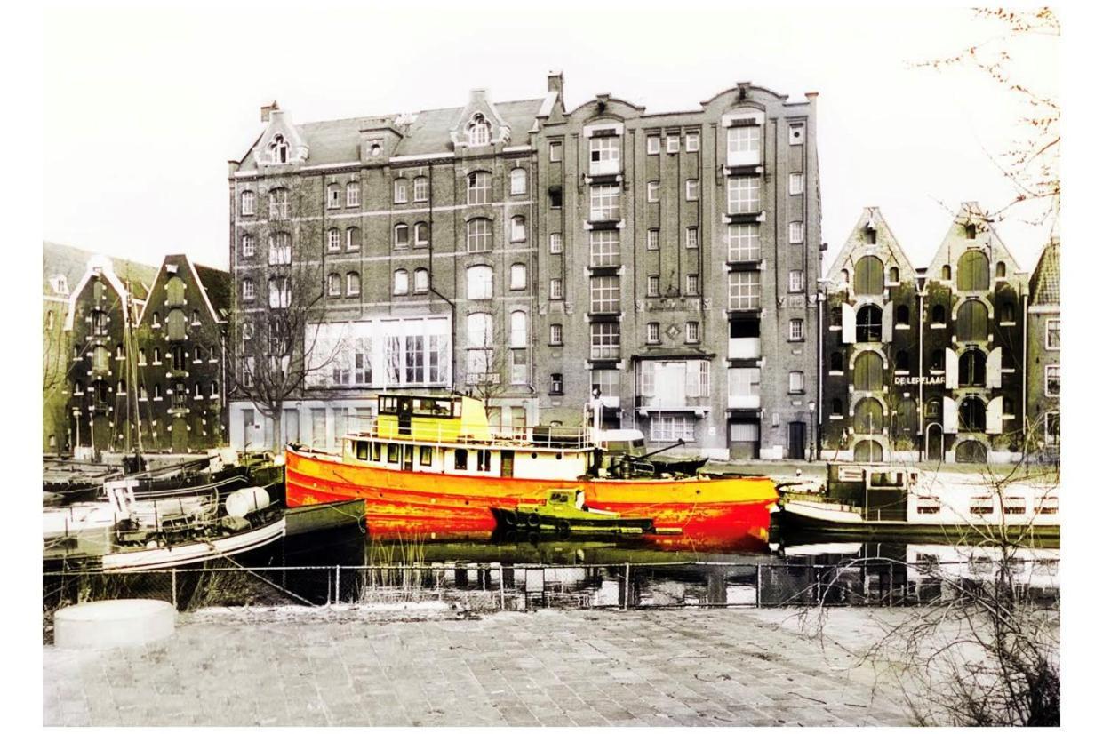 Bed and Breakfast Houseboat Volle Maan Amsterdam Exterior foto